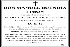 Manuel Buendía Limón